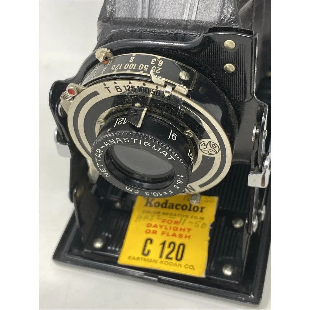 Zeiss Ikon Nettar 515/2 camera 6x9 Novar Anastigmat 6.3/10.5 cm Telma shutter